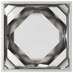 Fioriera Argento 50 x 50 x 50 cm Acciaio inossidabile