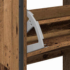 Mobile per scarpe con porta Legno vecchio 100 x 34 x 112 cm