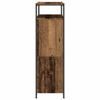 Mobile per scarpe con porta Legno vecchio 100 x 34 x 112 cm