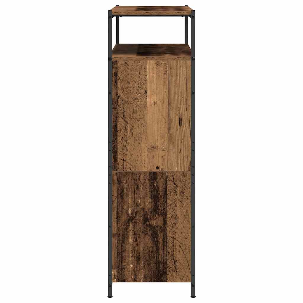 Mobile per scarpe con porta Legno vecchio 100 x 34 x 112 cm