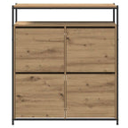 Mobile per scarpe Rovere artigianale 100 x 34 x 112 cm