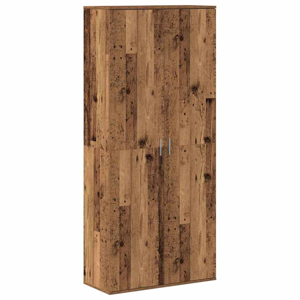 Highboard Legno vecchio 80 x 35 x 180 cm Legno multistrato