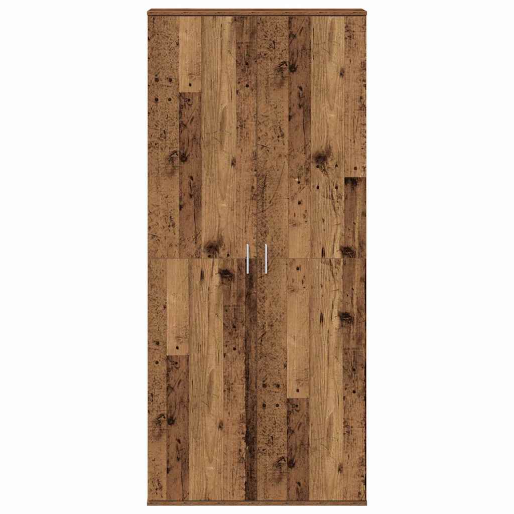 Highboard Legno vecchio 80 x 35 x 180 cm Legno multistrato