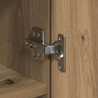 Highboard rovere artigianale 80 x 35 x 180 cm Legno multistrato