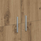 Highboard rovere artigianale 80 x 35 x 180 cm Legno multistrato
