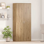 Highboard rovere artigianale 80 x 35 x 180 cm Legno multistrato