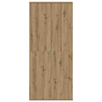 Highboard rovere artigianale 80 x 35 x 180 cm Legno multistrato