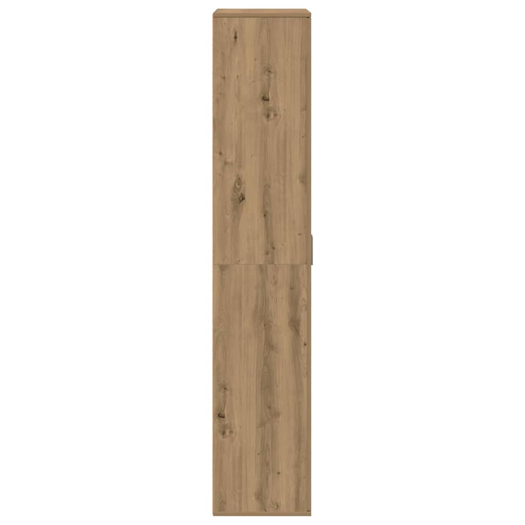Highboard rovere artigianale 80 x 35 x 180 cm Legno multistrato