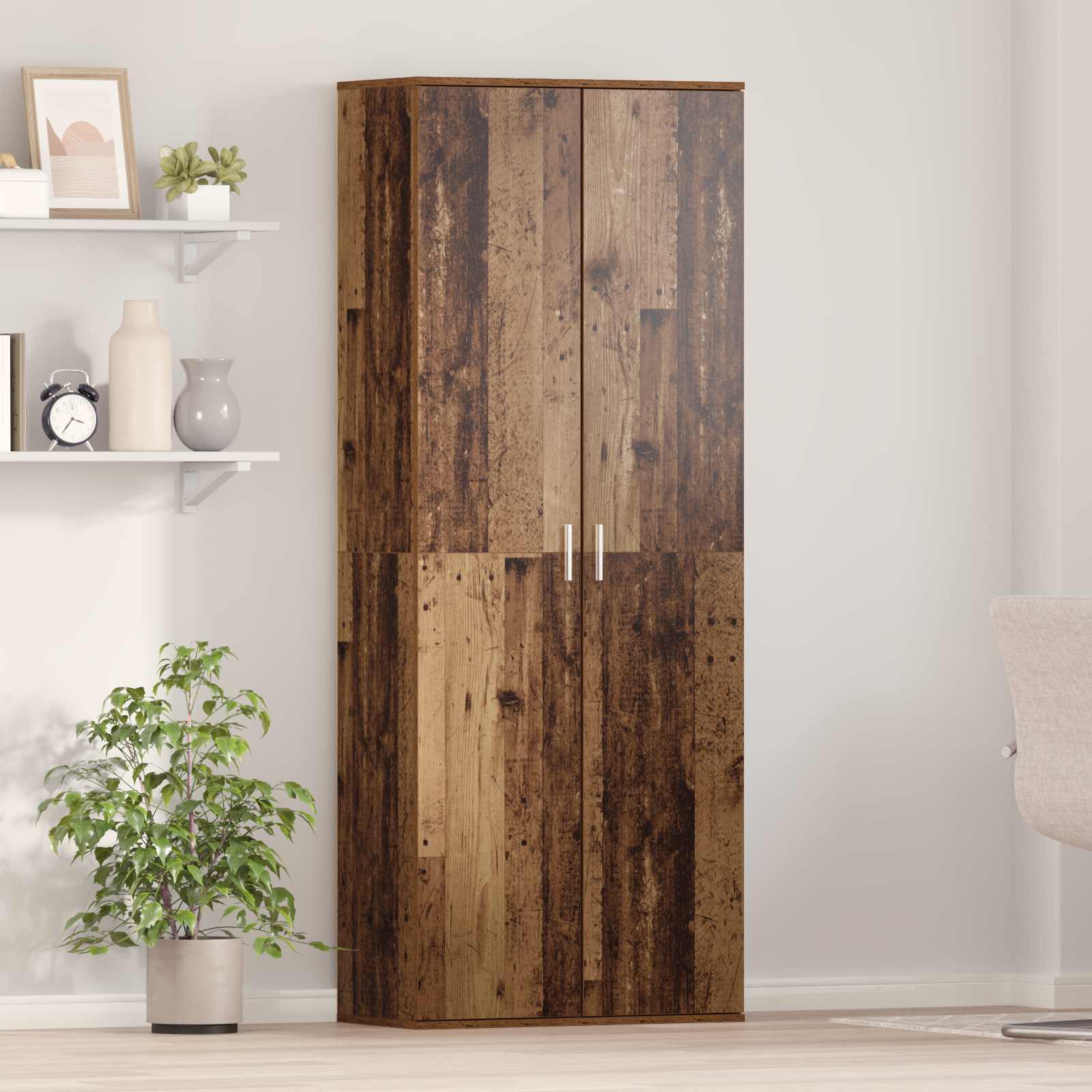 Credenza Legno vecchio 70 x 33.5 x 180 cm Legno multistrato