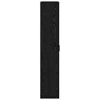 Alto mobile Rovere nero 60 x 35 x 180 cm Legno multistrato