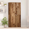 Credenza Legno vecchio 80 x 39 x 178 cm Legno multistrato