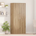 Credenza rovere artigianale 80 x 39 x 178 cm Legno multistrato