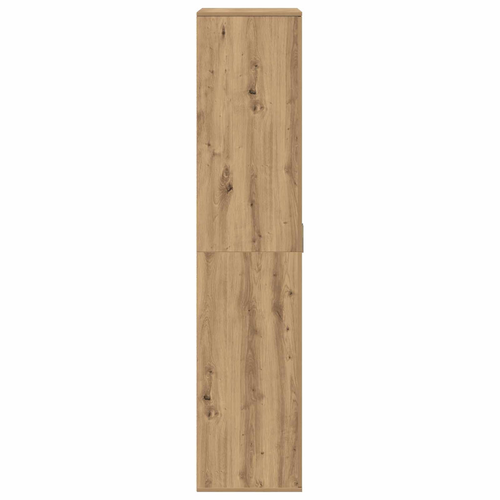 Credenza rovere artigianale 80 x 39 x 178 cm Legno multistrato