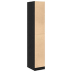 Armadio da Apoteca Rovere nero 30 x 41 x 174.5 cm