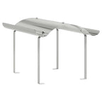 Cappello per Camino Argento 59,5 x 50 x 36,5 cm
