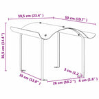 Cappello per Camino Argento 59,5 x 50 x 36,5 cm