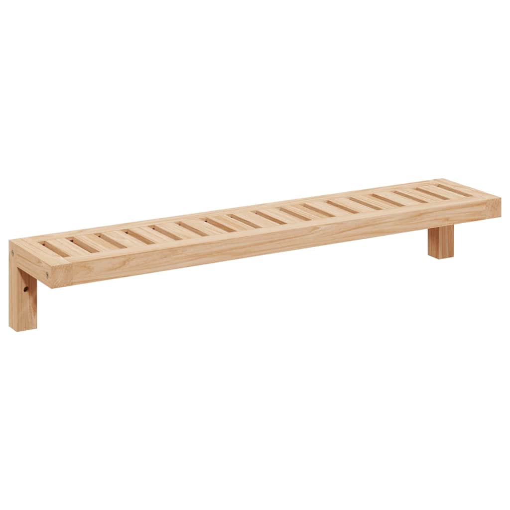 Mensola da Muro Appesa Naturale 62 x 10 x 12,5 cm