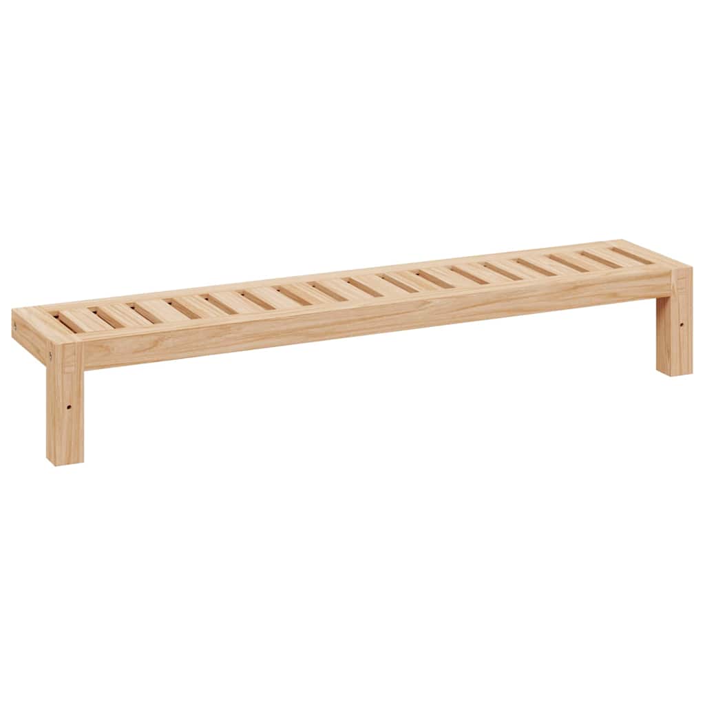 Mensola da Muro Appesa Naturale 62 x 10 x 12,5 cm