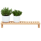 Mensola da Muro Appesa Naturale 62 x 10 x 12,5 cm