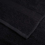 Asciugamano per Ospiti SOLUND 50 pcs Nero 30 x 30 cm 550 gsm