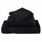Asciugamano per Ospiti SOLUND 50 pcs Nero 50 x 100 cm 550 gsm