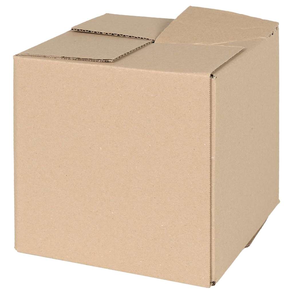 Scatola Pieghevole 50 pcs Naturale 20 x 20 x 20 cm Cartone