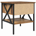 Comodino con cassetto Legno vecchio 40 x 42 x 45 cm
