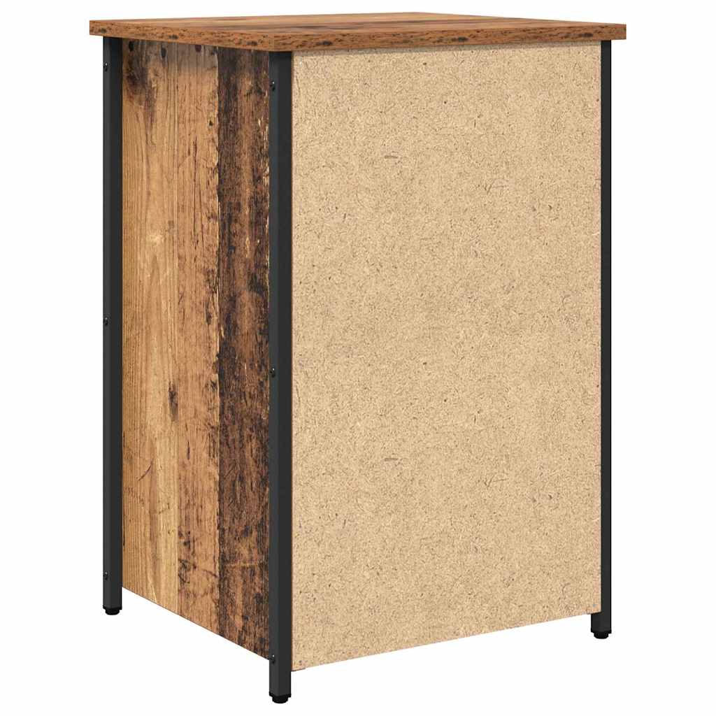 Armadio da Notte con cassetto Marrone 40 x 36 x 60 cm