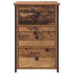 Armadio da Notte con cassetto Marrone 40 x 36 x 60 cm