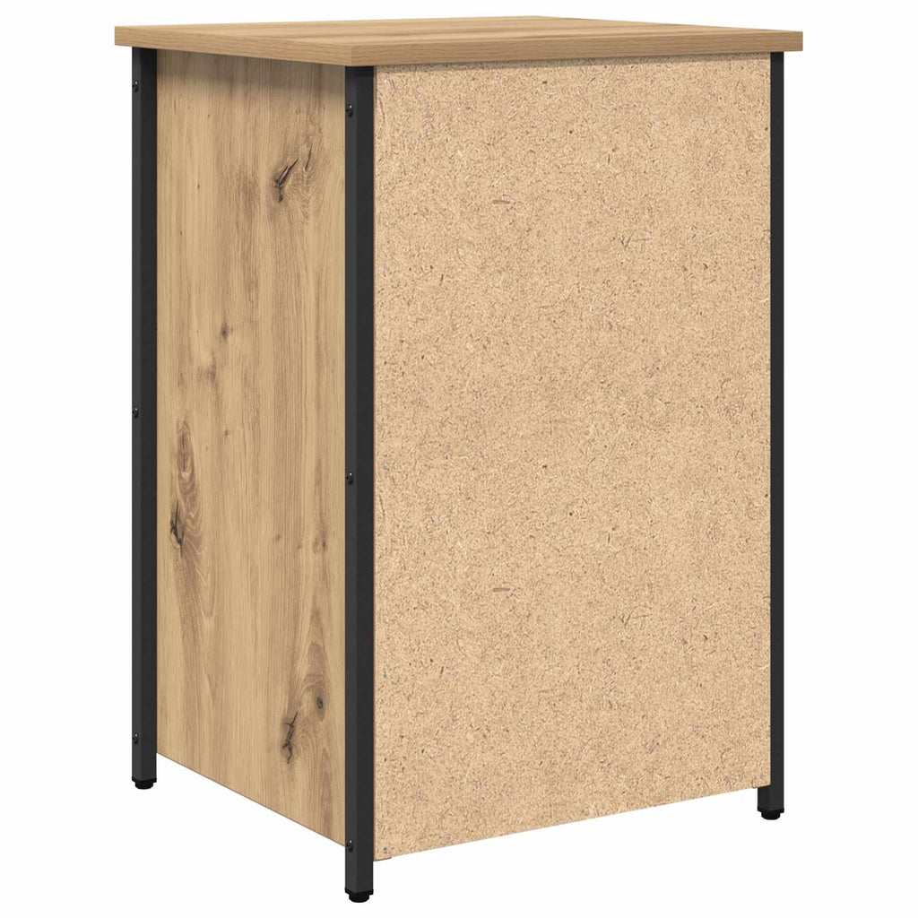 Armadio da Notte con cassetto Marrone 40 x 36 x 60 cm
