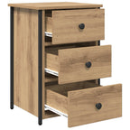 Armadio da Notte con cassetto 2 pcs Marrone 40 x 36 x 60 cm