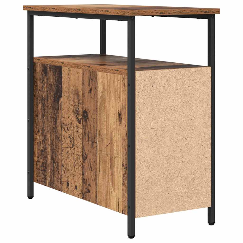 Armadio da Notte con cassetto Legno vecchio 30 x 60 x 60 cm