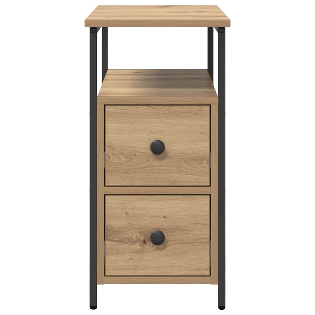 Armadio da Notte rovere artigianale 30 x 60 x 60 cm