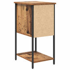 Armadio da Notte 2 pcs Legno vecchio 32 x 42 x 70 cm