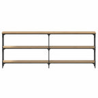 Tavolo consolle rovere artigianale 200 x 29 x 75 cm