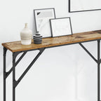 Tavolo consolle Legno vecchio 180 x 23 x 75 cm