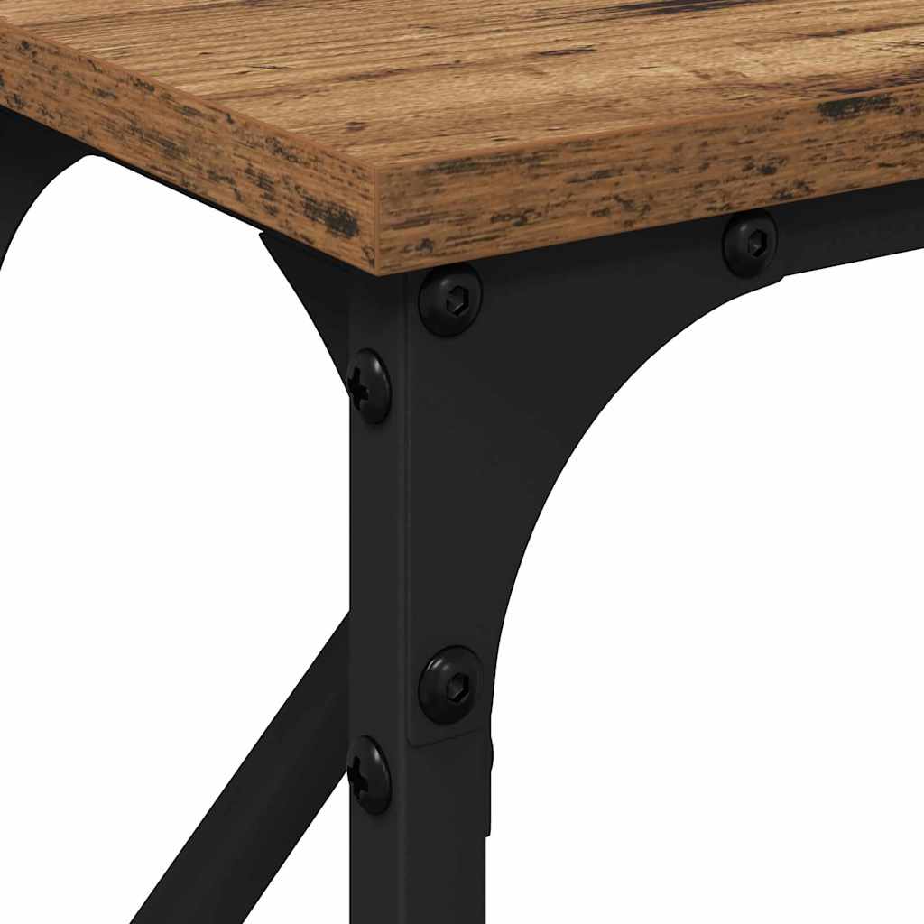 Tavolo consolle Legno vecchio 140 x 23 x 75 cm