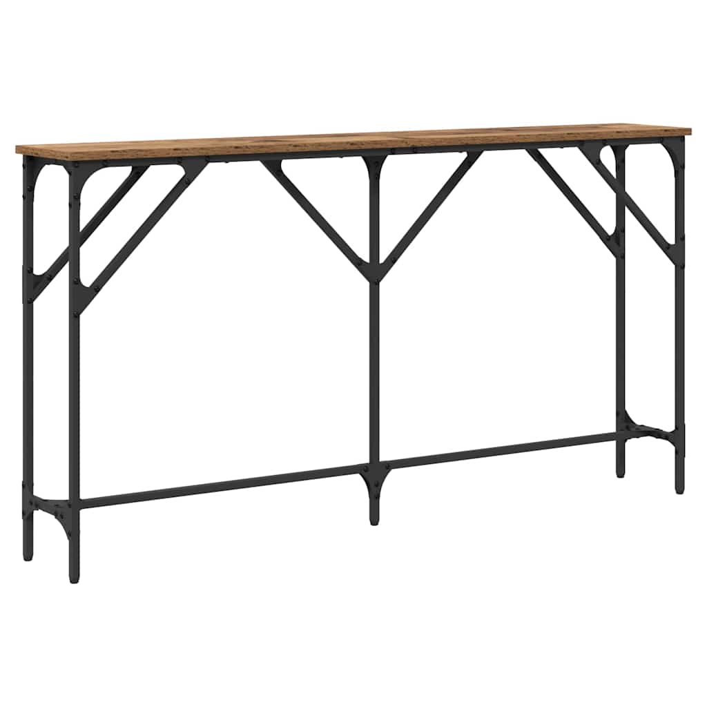 Tavolo consolle Legno vecchio 140 x 23 x 75 cm