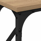 Tavolo consolle rovere artigianale 140 x 23 x 75 cm