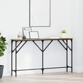 Tavolo consolle rovere artigianale 140 x 23 x 75 cm