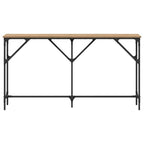 Tavolo consolle rovere artigianale 140 x 23 x 75 cm