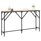Tavolo consolle rovere artigianale 140 x 23 x 75 cm