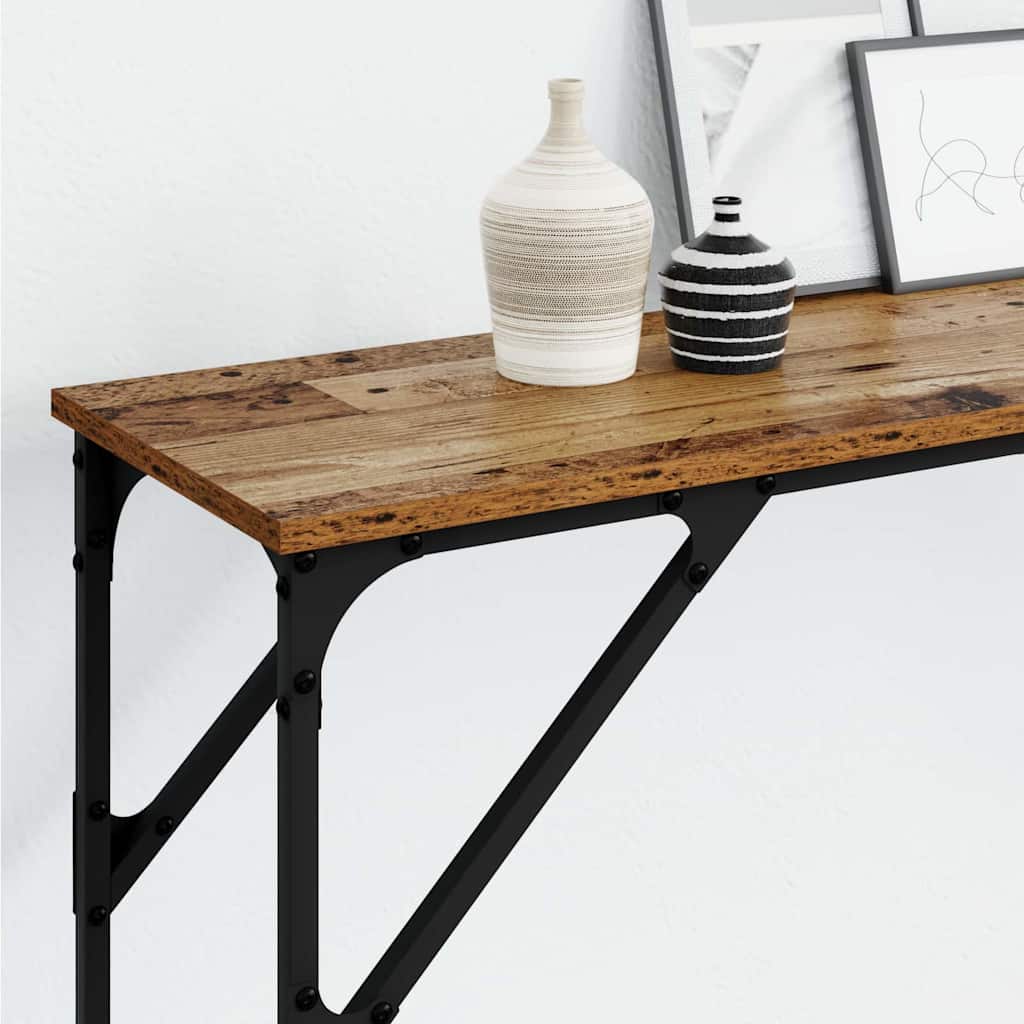 Tavolo consolle Legno vecchio 200 x 29 x 75 cm