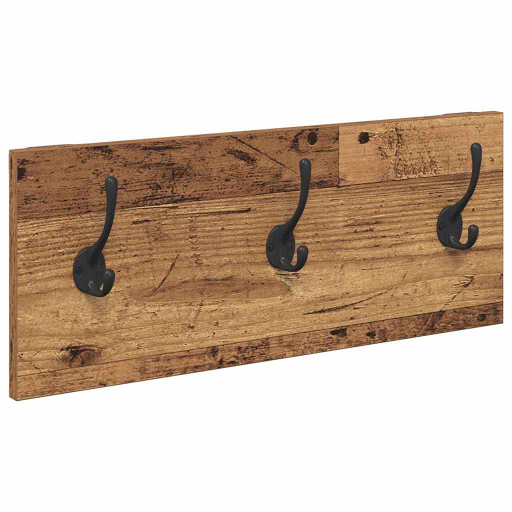 Set mobili da ingresso 4 pcs Legno vecchio Legno multistrato