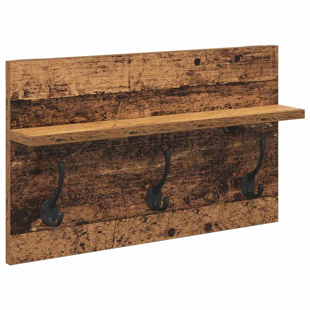 Set mobili da ingresso 4 pcs Legno vecchio Legno multistrato