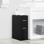 Set di mobili per il bagno Rovere Nero 22 x 44 x 61.5 cm