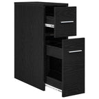 Set di mobili per il bagno Rovere Nero 22 x 44 x 61.5 cm