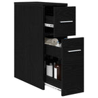 Set di mobili per il bagno Rovere Nero 22 x 44 x 61.5 cm