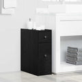 Set di mobili per il bagno Rovere Nero 80 x 18 x 60 cm