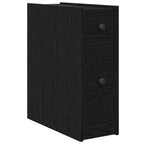 Set di mobili per il bagno Rovere Nero 80 x 18 x 60 cm